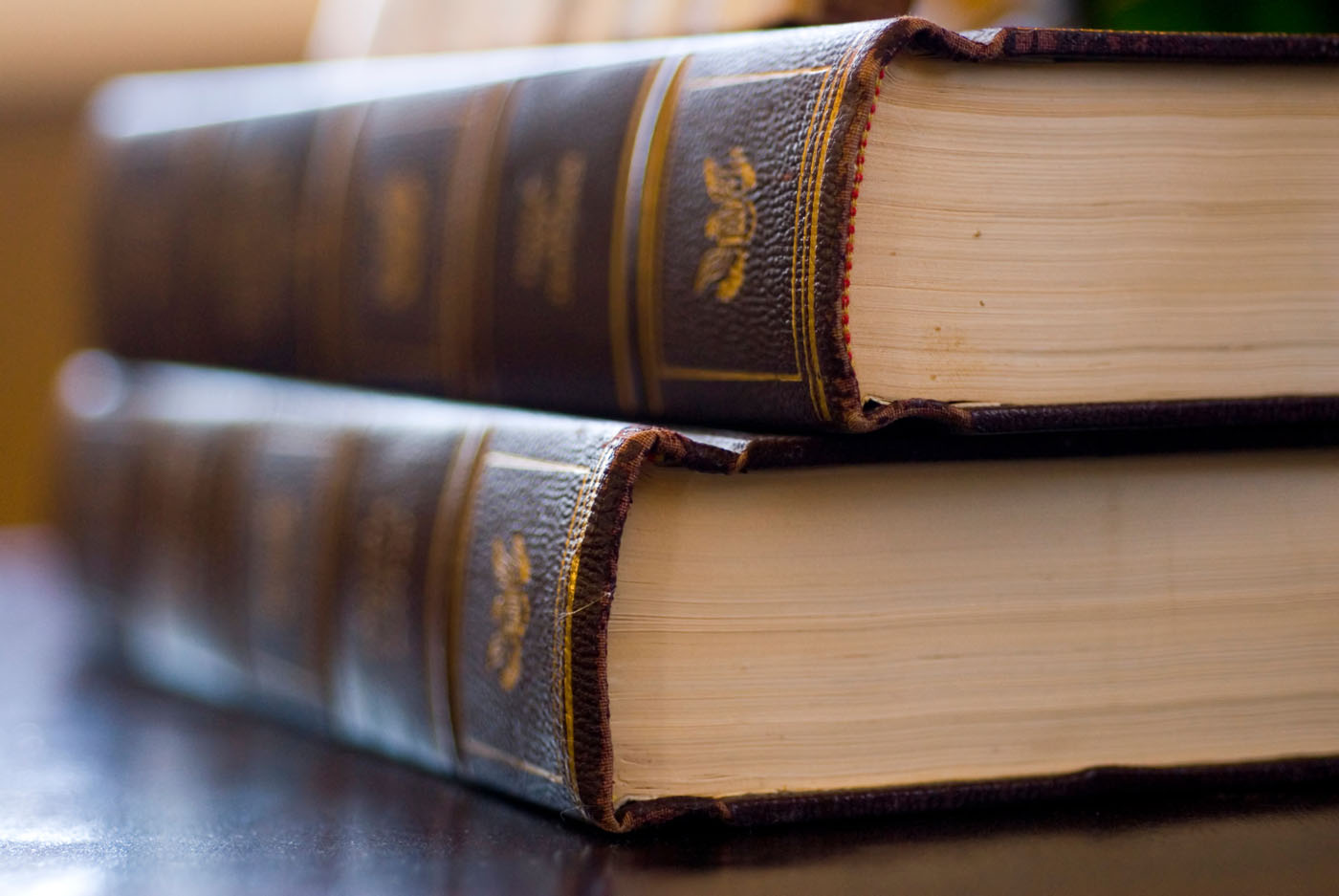 An image of books - contact Branson West Law to be your violent crimes defense laywer in Utah.