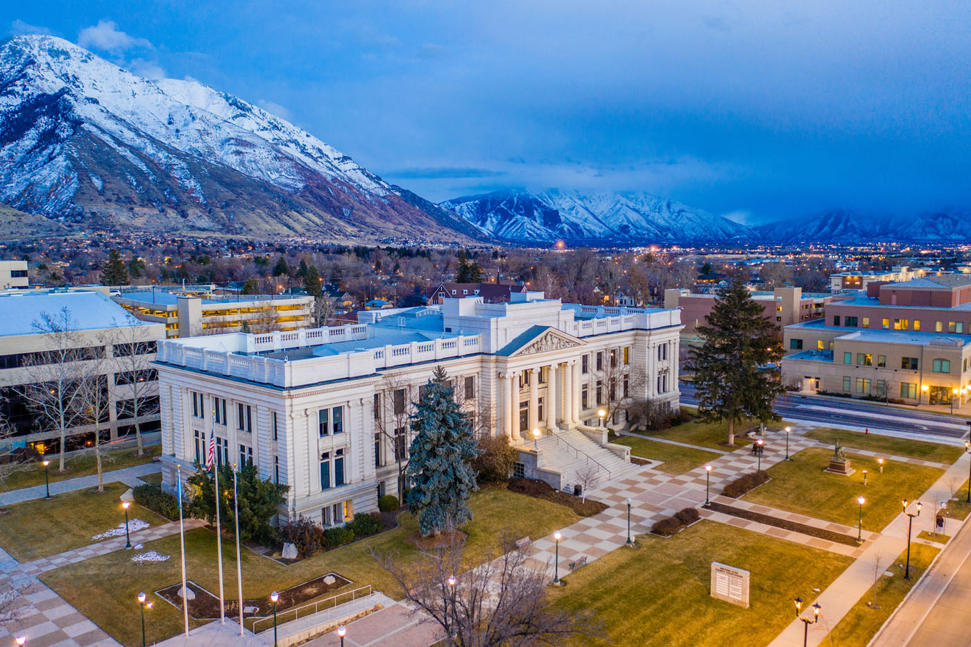 An of downtown Salt Lake City, Utah. Call Branson West Law for a check fraud defense attorney in Utah.